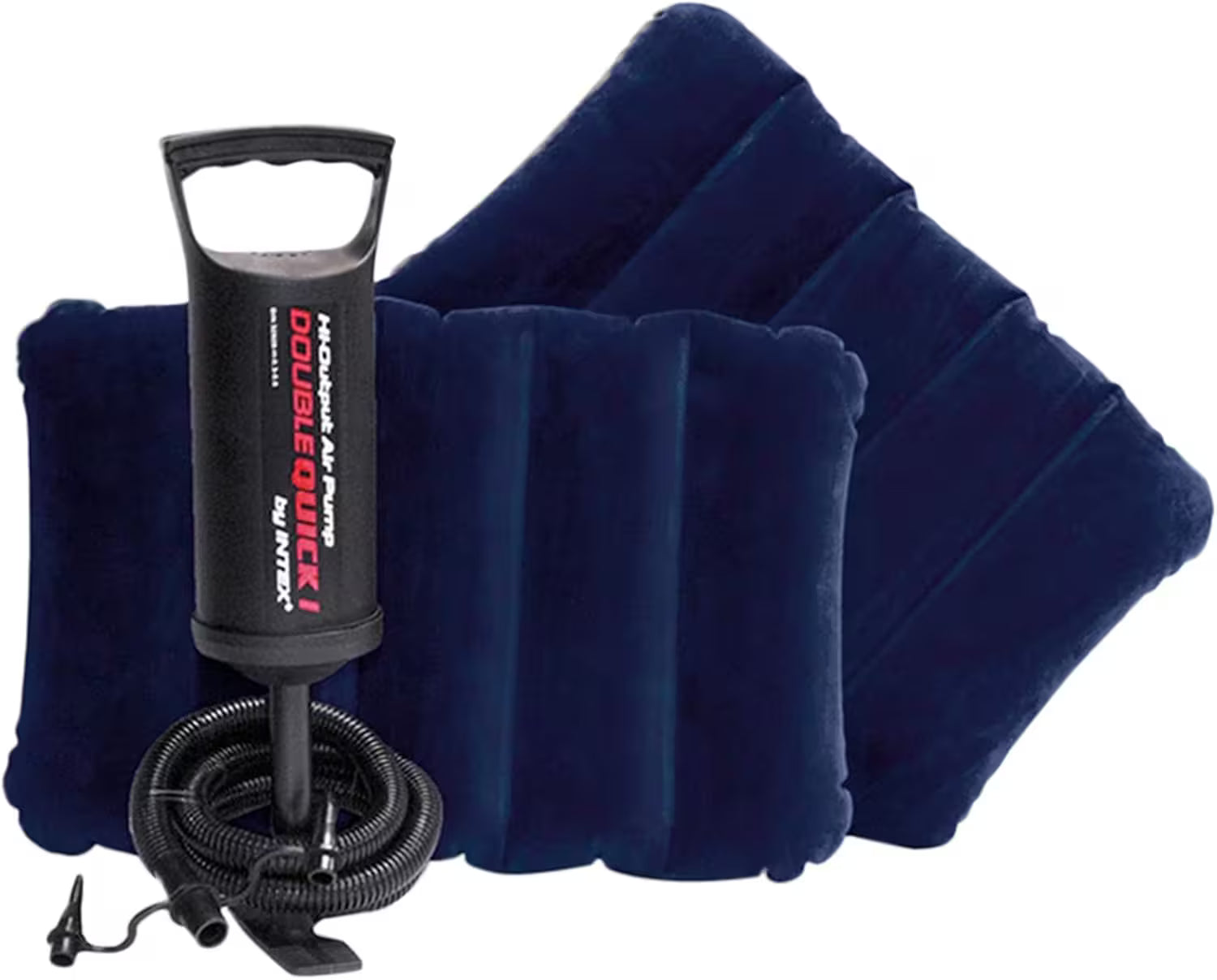 Intex Dura-Beam Standard Classic Downy Air Bed - 1.52m x 2.03m, Quick Inflation, Portable Guest Bed